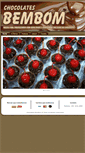 Mobile Screenshot of chocolatesbembom.com.br